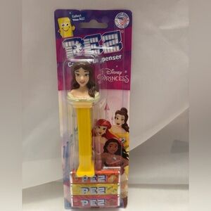 Disney Princess Belle PEZ Candy Dispenser Mint on Card With Candy 10/26/28